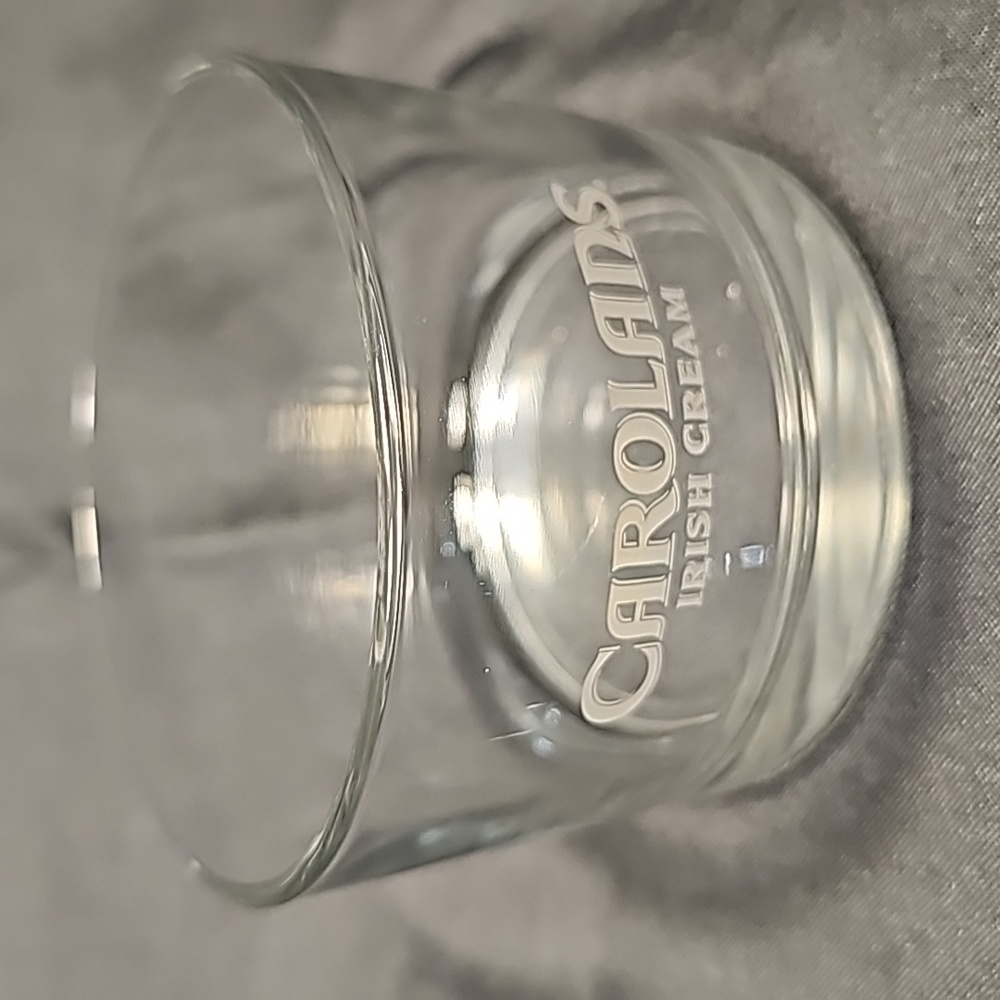 Carolans Irish Cream 2.25” Tall Glass